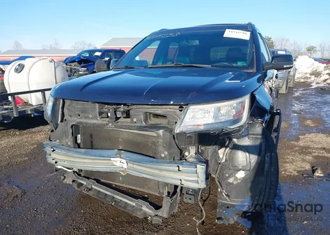 2016 Ford Explorer Xlt from USA, damaged, VIN 1FM5K8D86GGB84467